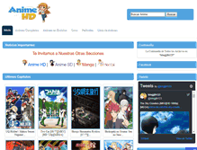 Tablet Screenshot of anime-hd.com